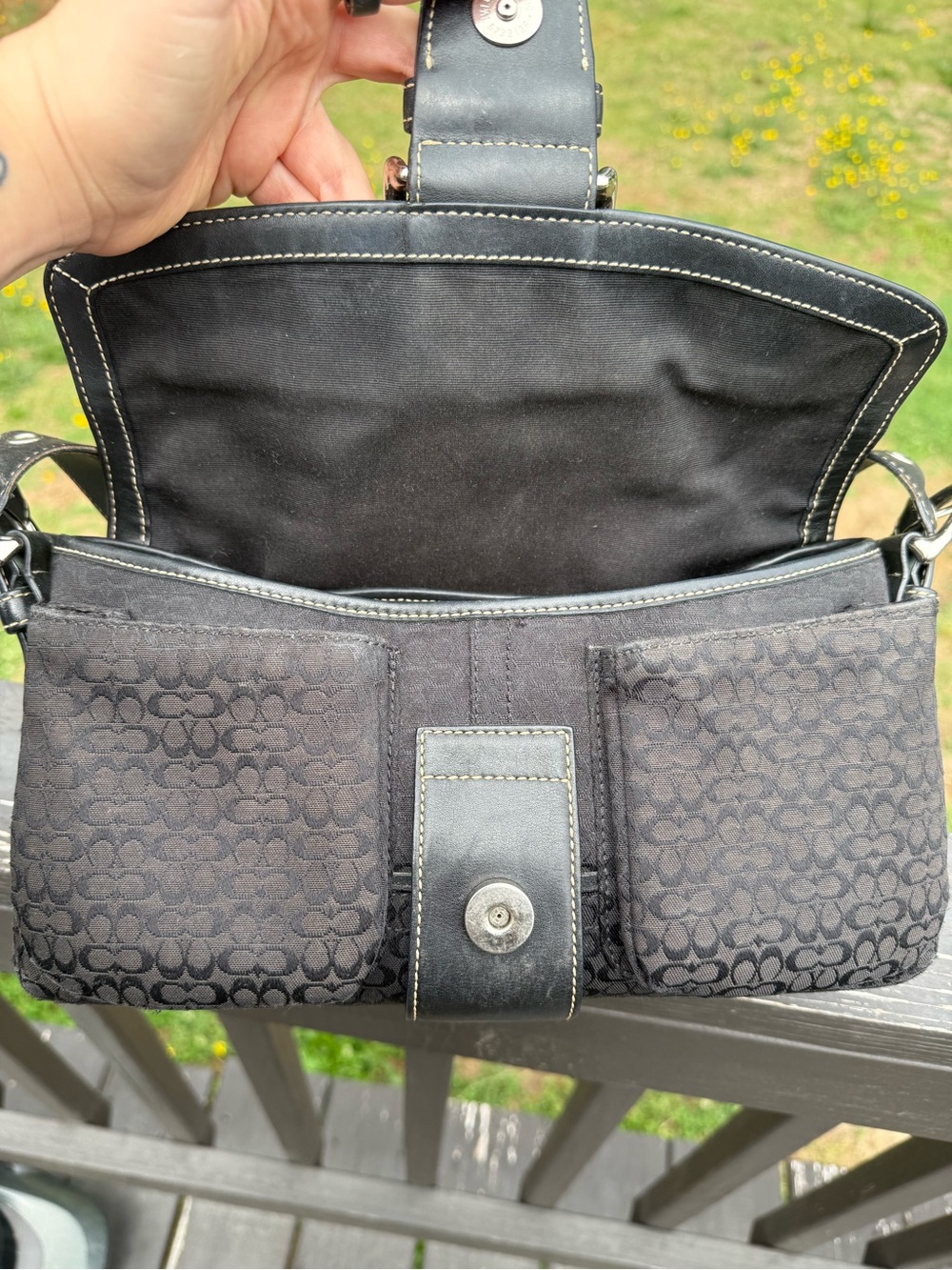 Coach Soho Double Pocket Flap - Picture 6 of 9